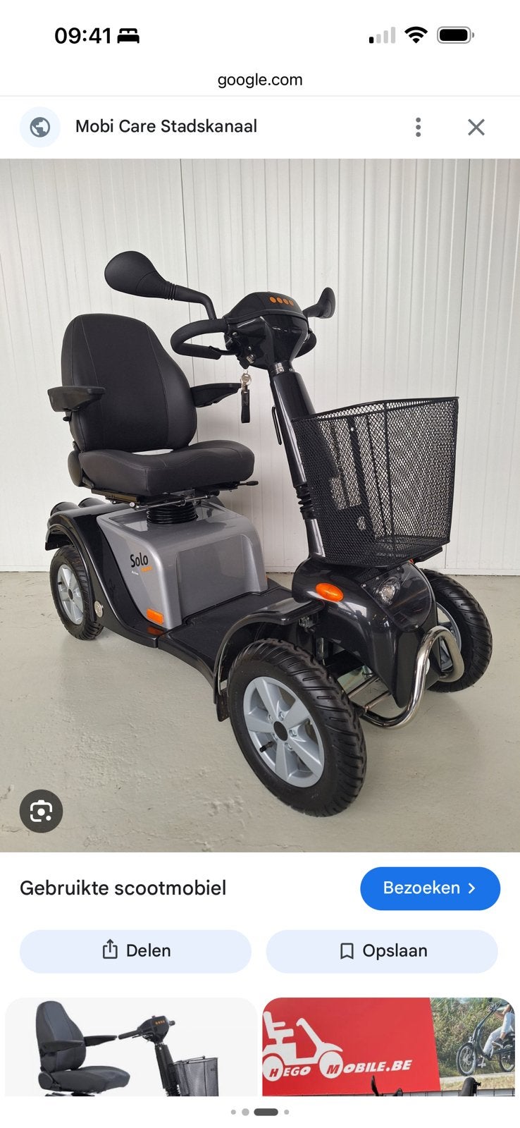 Trottinette L&M Solo grise, Enlèvement, Comme neuf