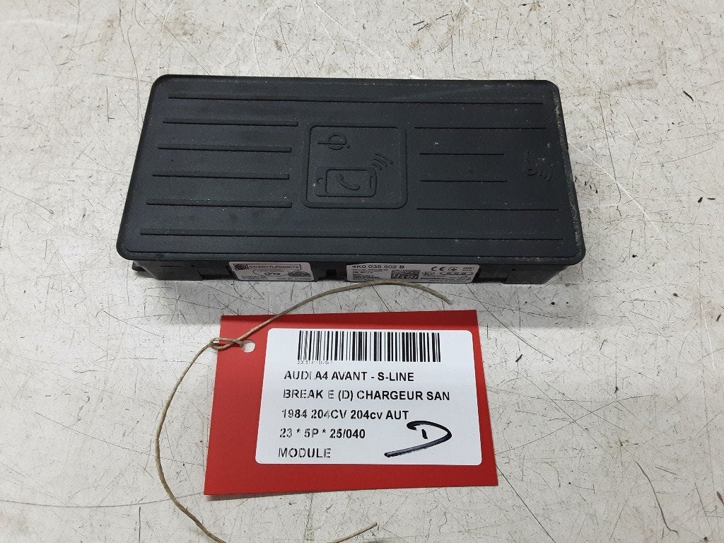 UNITE ELECTRONIQUE Audi A4 Avant (B9) (4K0035502B), Mevr. I. Hauben, Audi, Utilisé, Rue de l'Espoir 34 34
4030  GRIVEGNÉE, BE