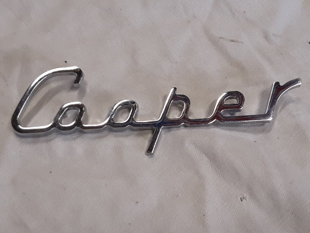 Emblème du hayon COOPER, Classic Mini, Neuf, Mini, Haillon arrière, Enlèvement
