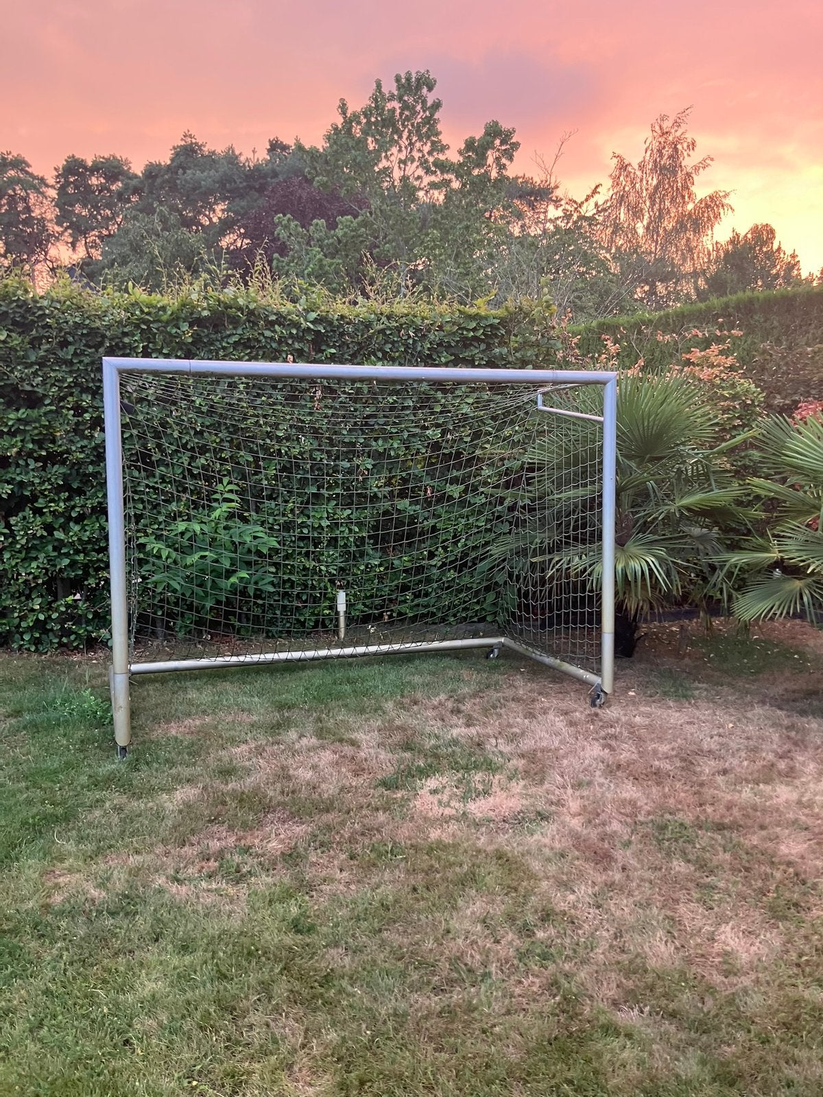 Aluminium goal, Sport en Fitness, Voetbal, Ophalen, Gebruikt, Overige typen