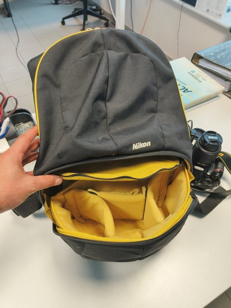 Nikon rugzak, Audio, Tv en Foto, Ophalen, Zo goed als nieuw, Zwart, Nikon