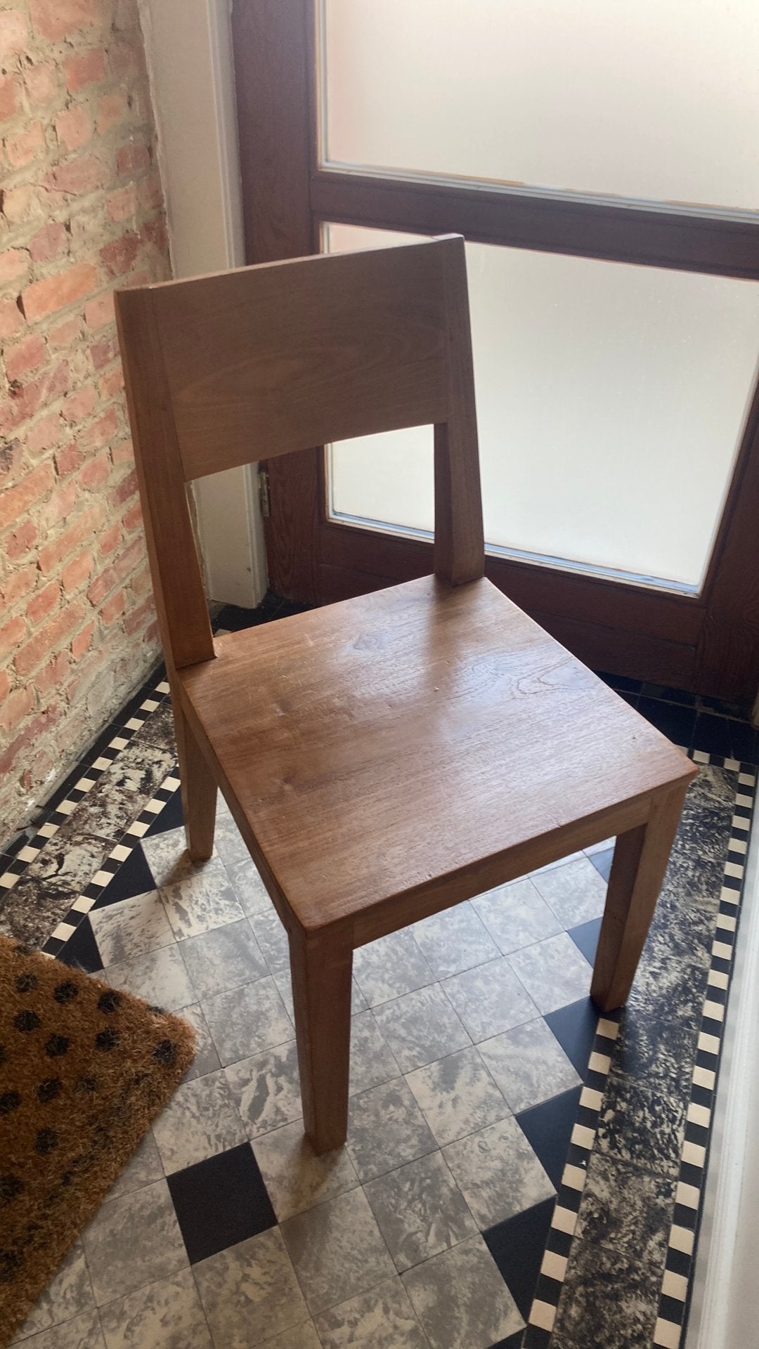 Houten stoelen te koop, Autres couleurs, Enlèvement, Bois, Cinq, Six Chaises ou plus
