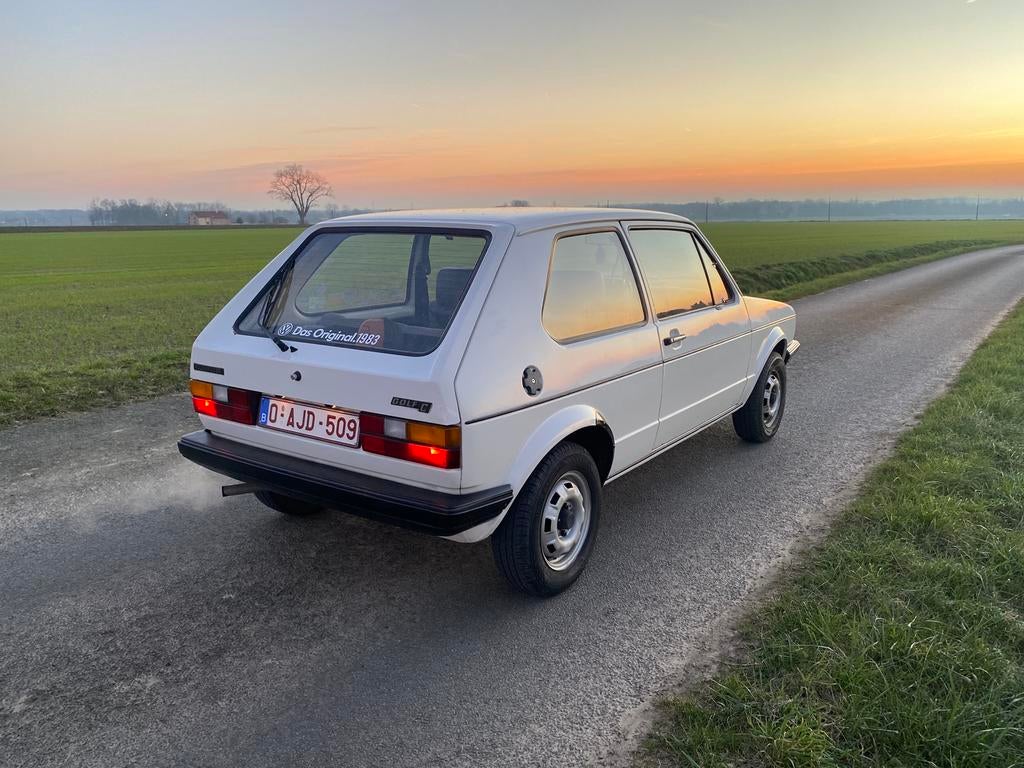 Volkswagen Golf mk1 ancêtre de 1983, Autos, Achat, Particulier, 3 portes, Blanc