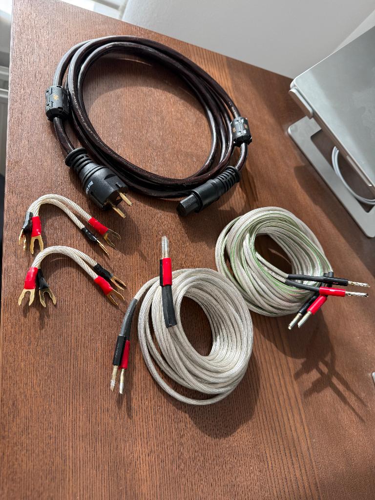 Câble HP Oehlbach 10m Audiophile + Fiches Audioquest, Enlèvement ou Envoi, Comme neuf, 5 à 10 mètres, Câble de haut-parleur