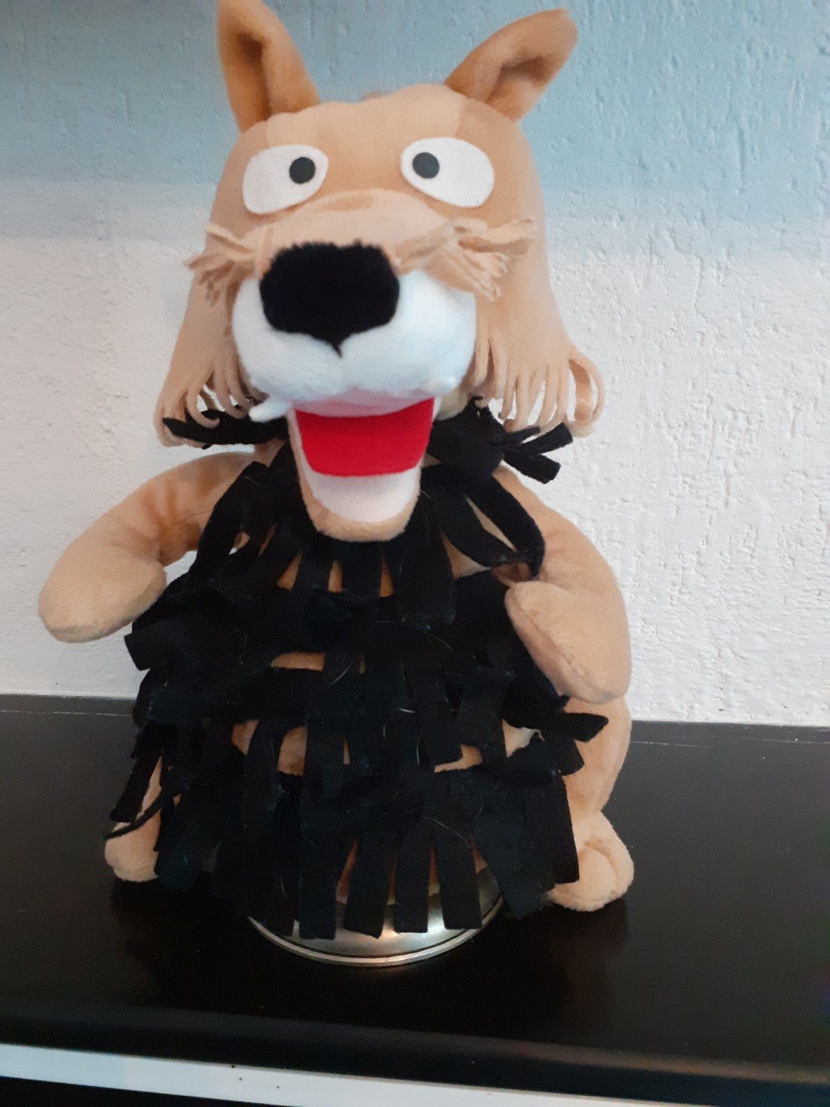 Bor de Wolf fabeltjeskrant handpop poppenkastpop, Verzamelen, Ophalen of Verzenden