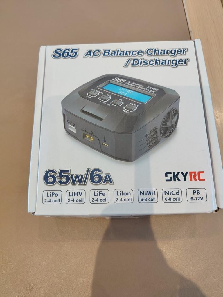 Lipo lader 65w 6a skyrc s65, Ophalen of Verzenden