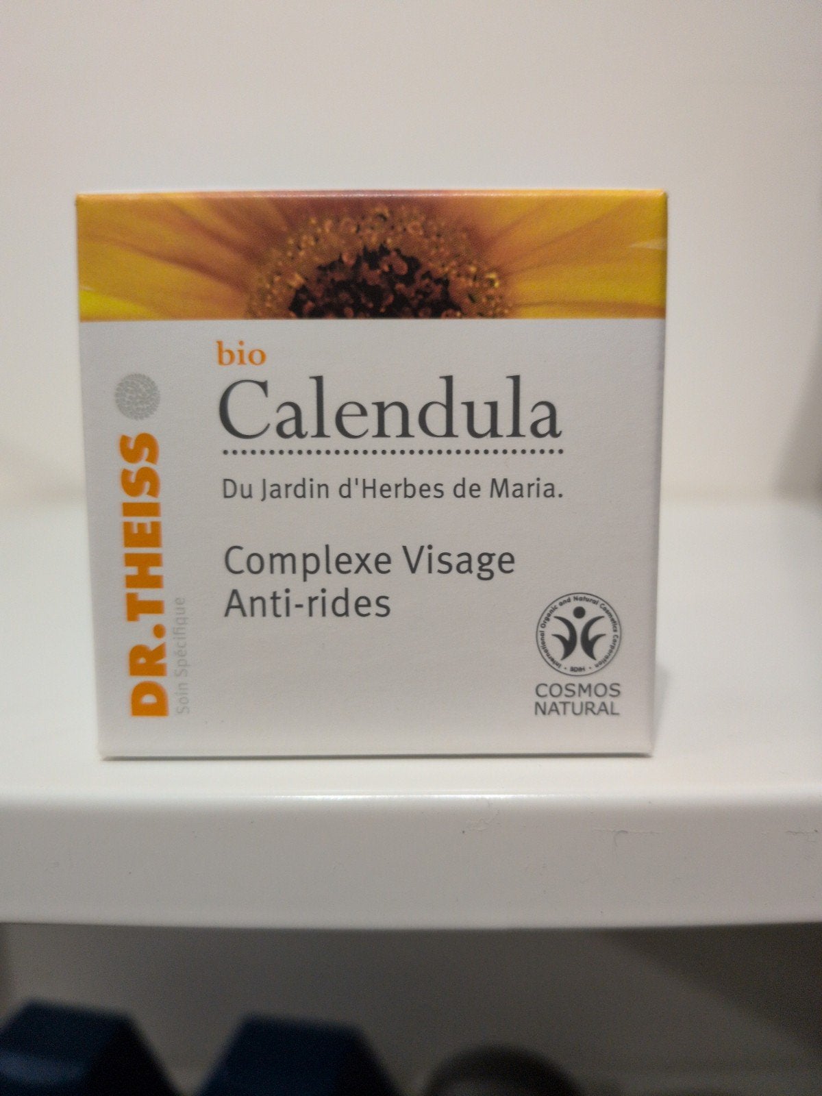 Crème anti ride bio au calendula, Enlèvement ou Envoi, Neuf, Tout le visage, Soins