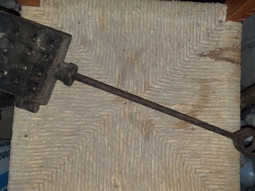 Oude wafelijzer, Antiek en Kunst, Antiek | Keukengerei, Ophalen