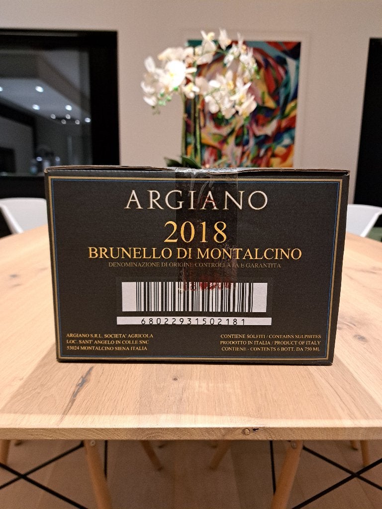 Argiano Brunello 2018, Collections, Vins, Neuf, Vin rouge, Italie, Pleine, Enlèvement ou Envoi