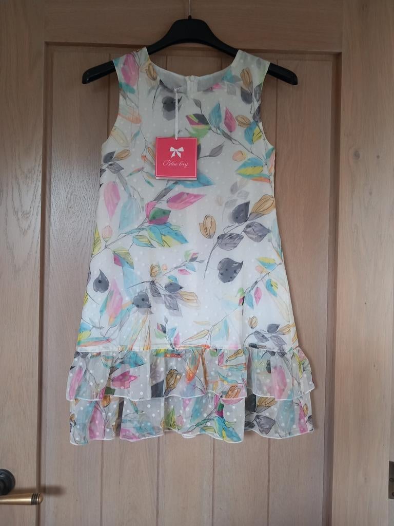 NIEUW kleedje blue bay maat 152, Ophalen, Meisje, Nieuw, Jurk of Rok