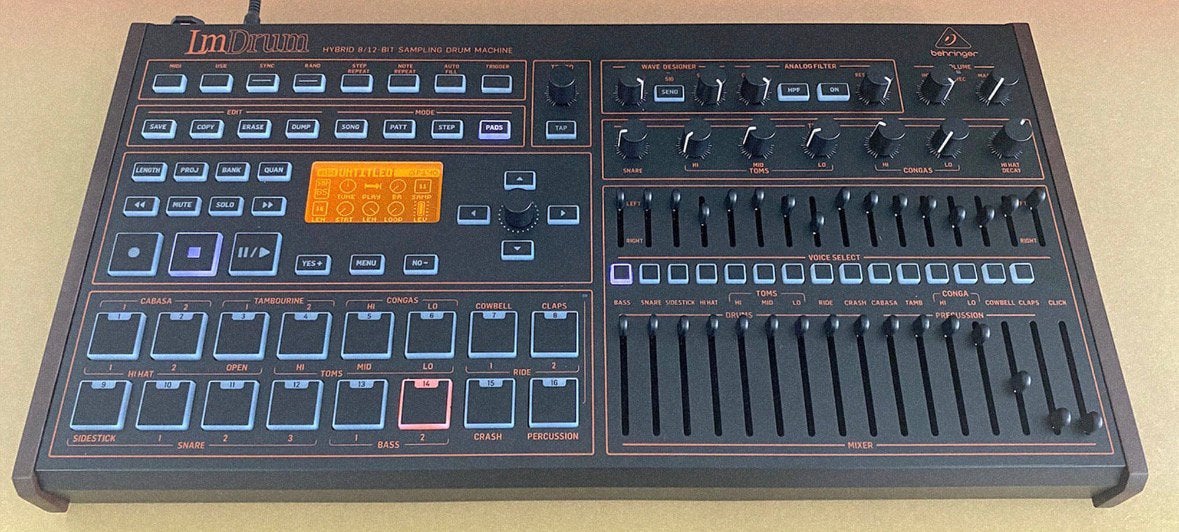 Behringer LM drum machine, Musique & Instruments, Enlèvement, Comme neuf