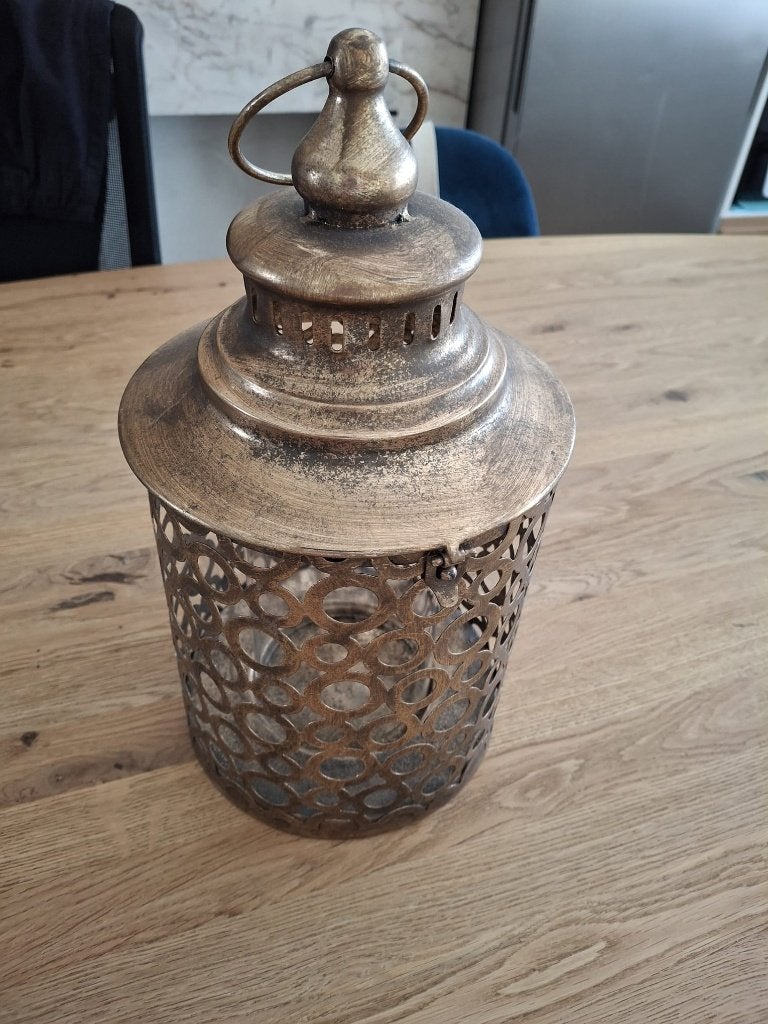 Kaarsenhouder 40 cm hoog, Ophalen, Lantaarn, Overige merken, Zo goed als nieuw