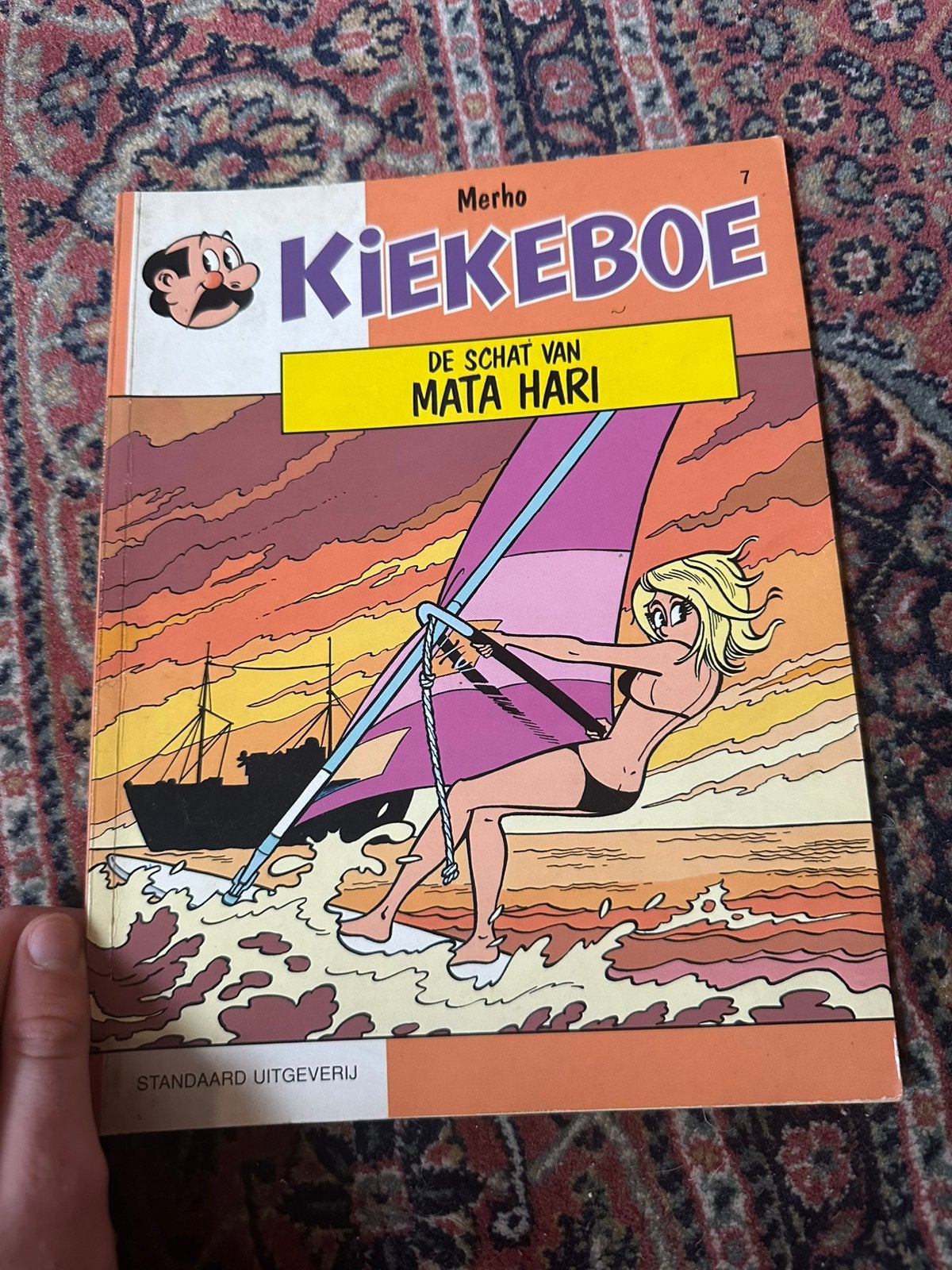 3 kiekeboe strips en 1 de kiekeboes, Boeken, Stripverhalen, Ophalen of Verzenden, Zo goed als nieuw