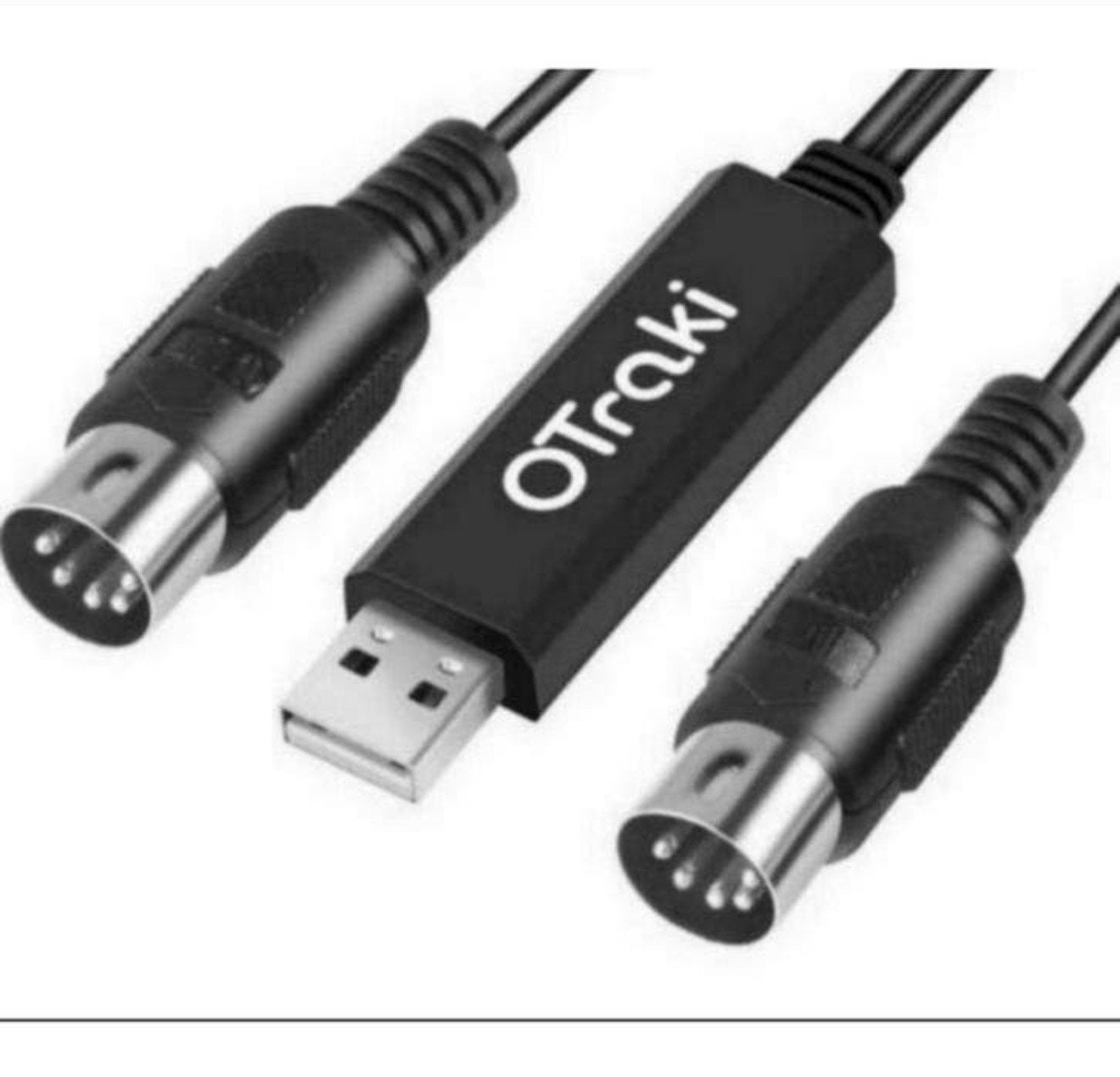 Keyboard muziektoetsenbord naar USB 3 meter kabel midi 5pin, Audio, Tv en Foto, Audiokabels en Televisiekabels, Nieuw, 2 tot 5 meter