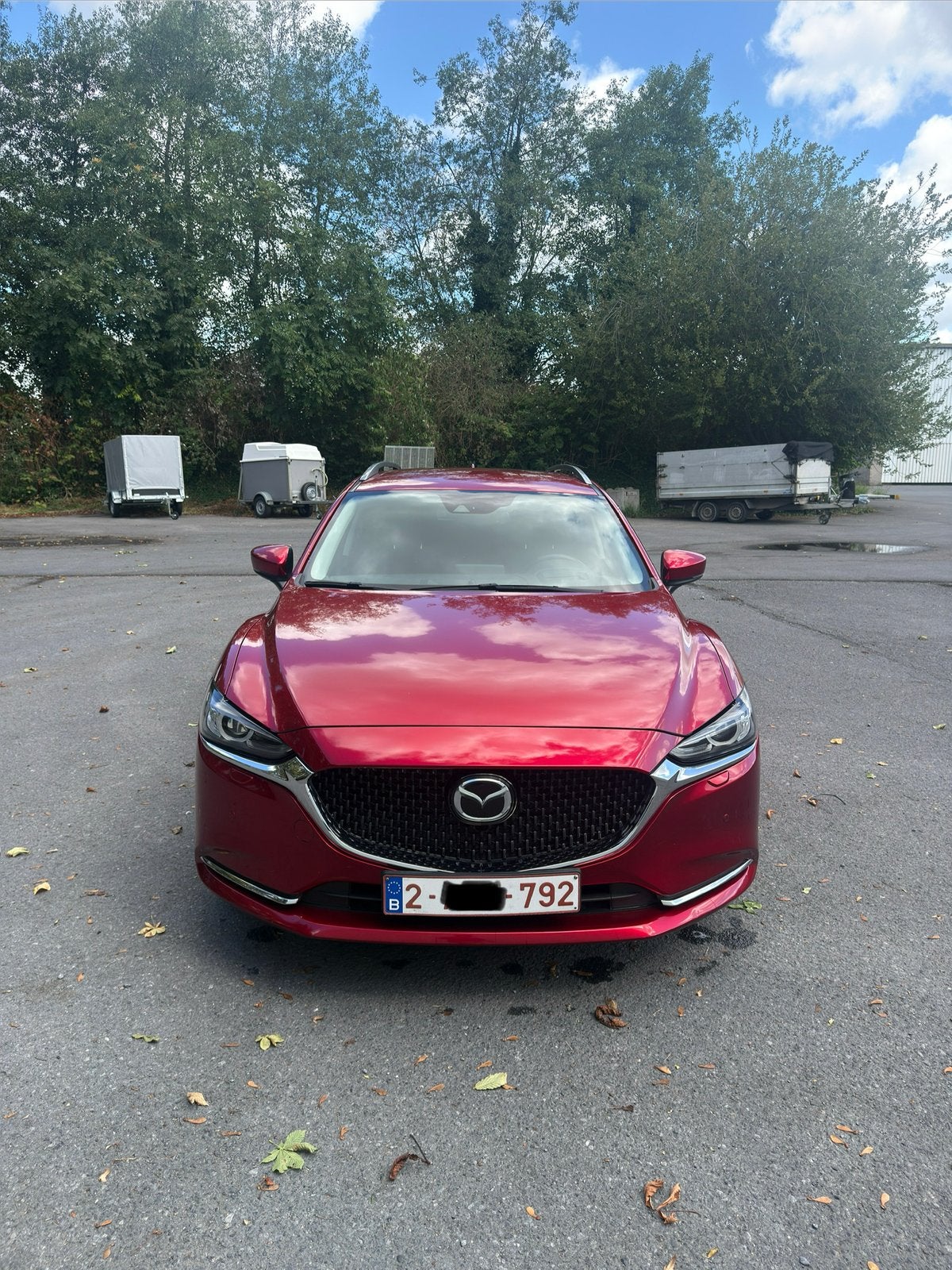 Mazda 6 break, Rouge, Achat, Phares entièrement LED, Euro 6