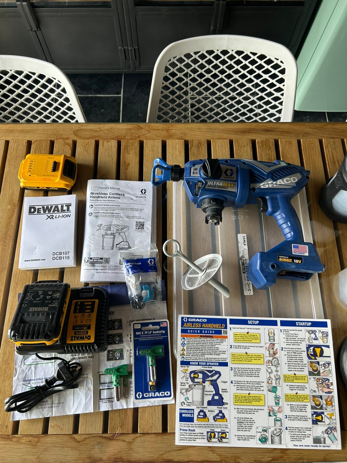 Graco ultramax, Doe-het-zelf en Bouw, Schildersmaterialen, Ophalen, Zo goed als nieuw