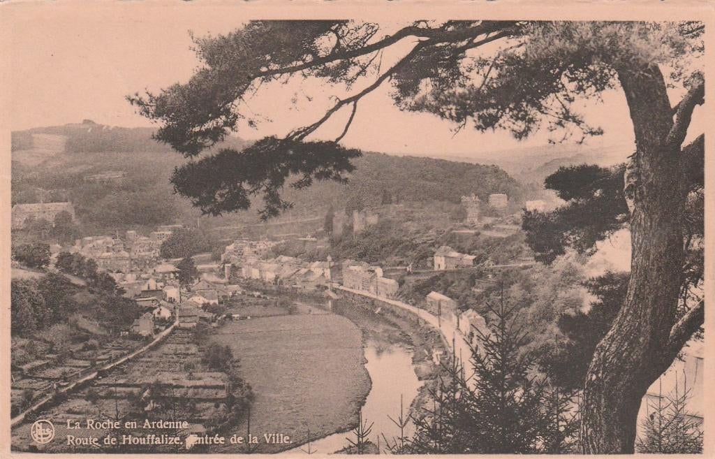 La Roche-en-Ardenne, Enlèvement ou Envoi, 1940 à 1960, Affranchie, Luxembourg