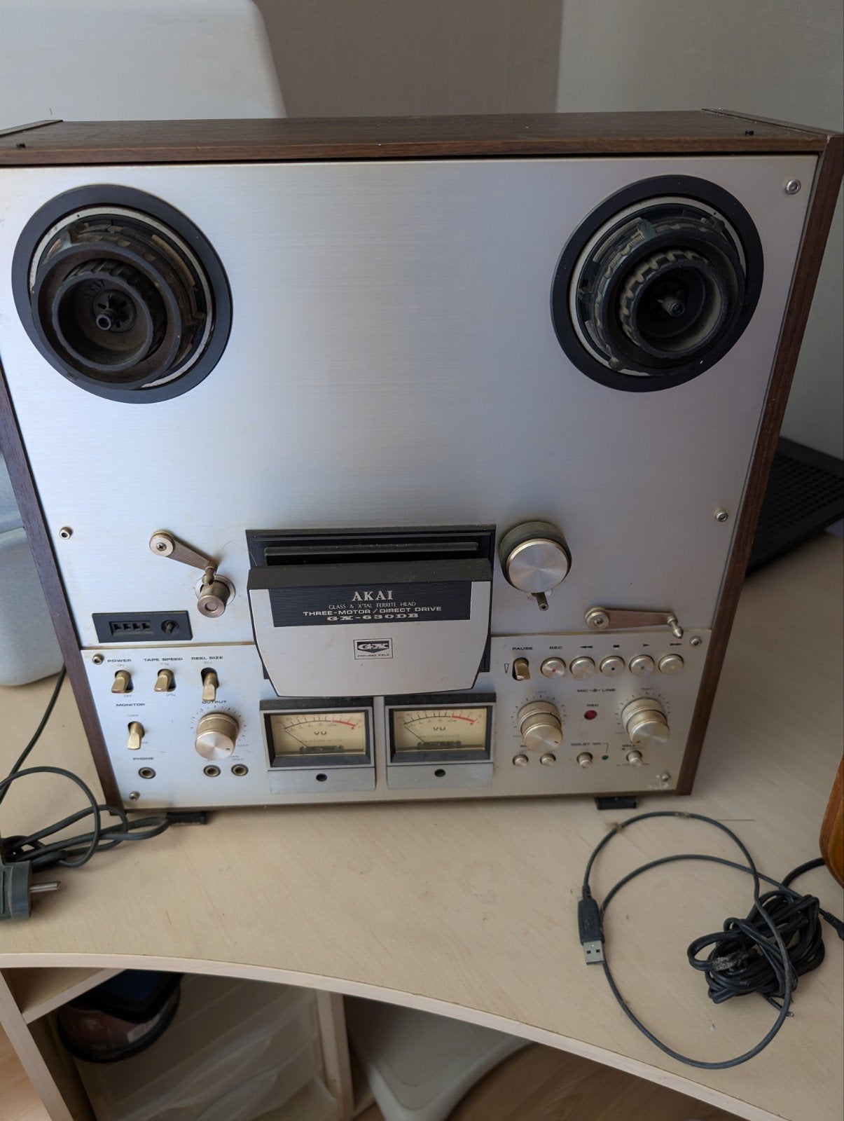 Akai GX-630D,  stereobandrecorder, Enlèvement