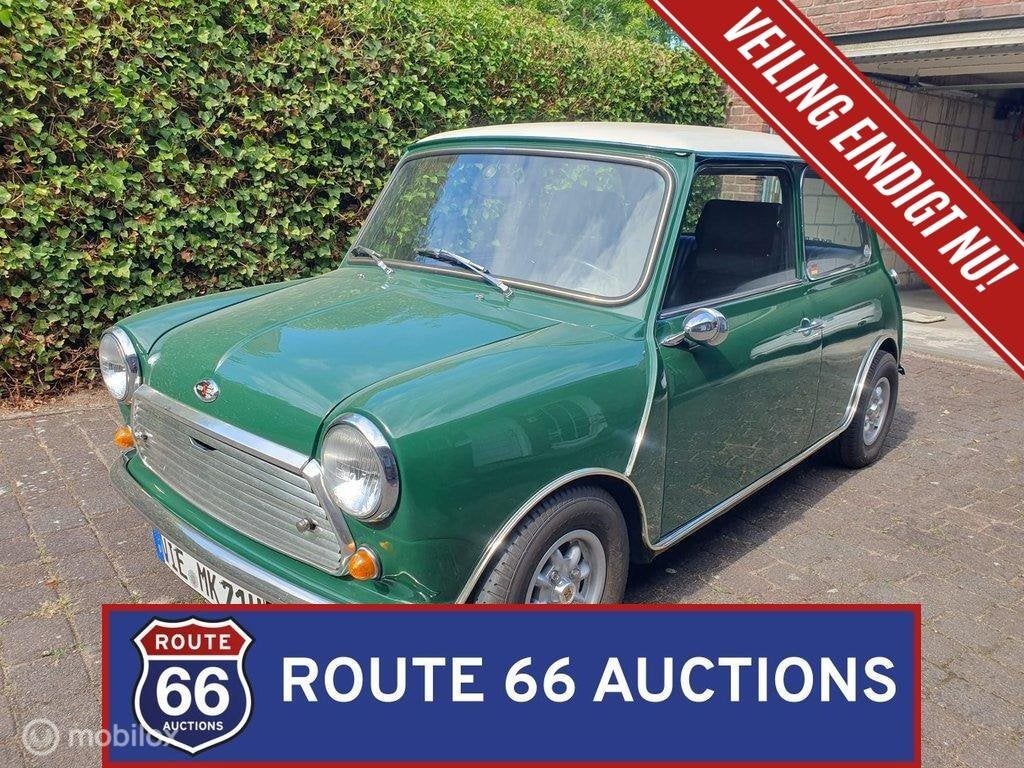 Mini Cooper S Mk III | 1971 | Route 66 Auctions, Zwart, Bedrijf, Handgeschakeld, Overige carrosserie