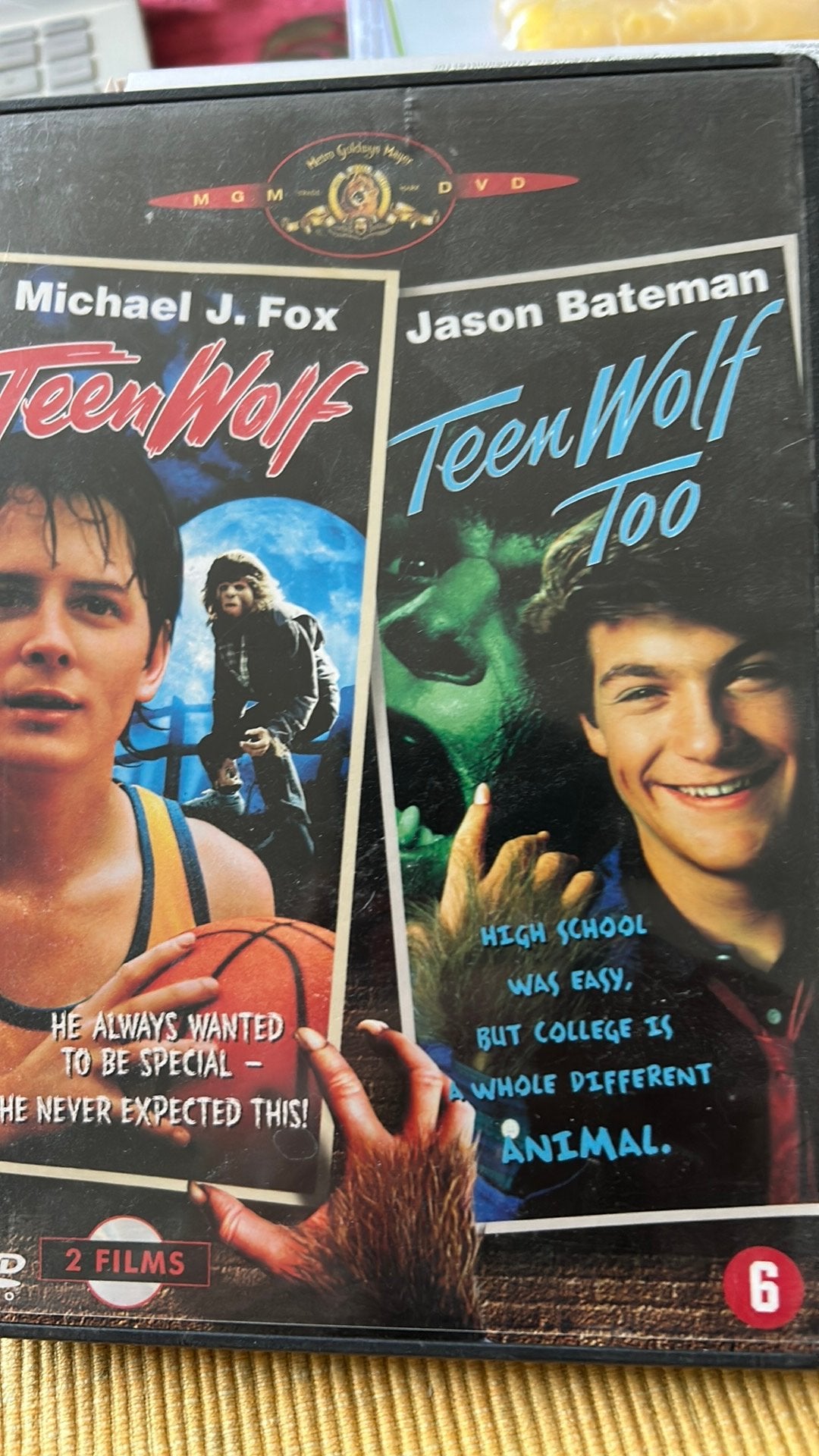Teen Wolf 2 films, Cd's en Dvd's, Ophalen of Verzenden, Zo goed als nieuw