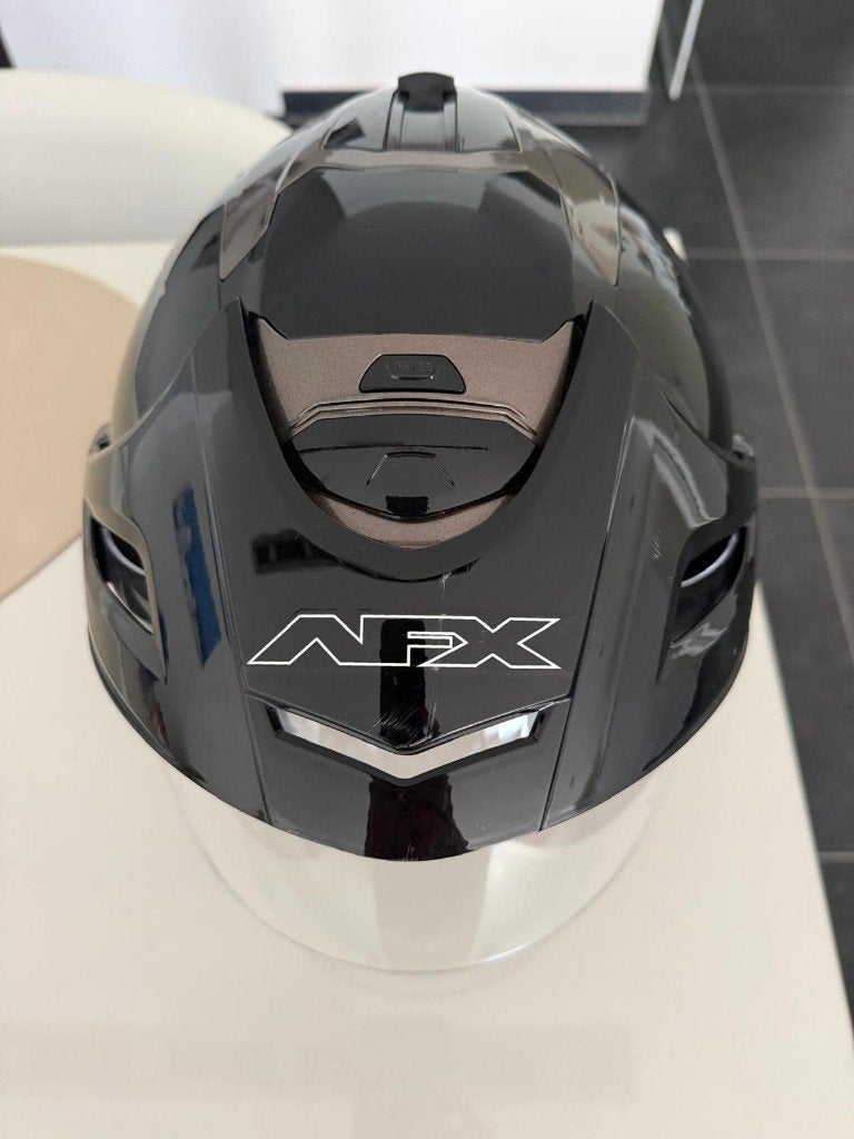 MOTORHELM AFX, Motoren, Kleding | Motorhelmen, Dames, Jethelm, S, Tweedehands