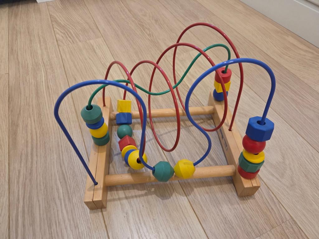 Houten kralen rollercoaster, Kinderen en Baby's, Ophalen, Zo goed als nieuw, Overige typen