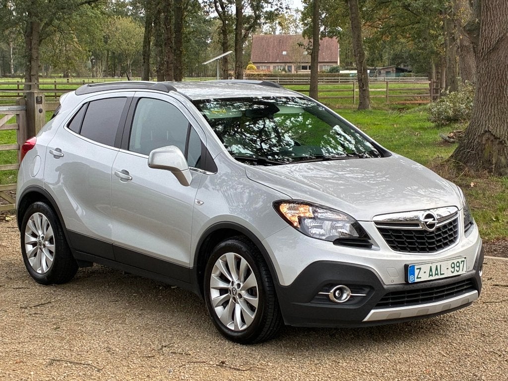 Opel mokka cosmo 1.4 benzine. Amper 60.000km. Vele opties., Autos, Cuir, Argent ou Gris, Achat, Euro 6
