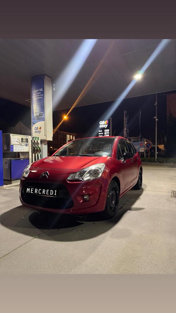 Citroen C3 2013 benzine, Auto's, Citroën, Particulier, C3, Benzine, Euro 5, 5 deurs, Handgeschakeld, Rood, Grijs, Onderhoudsboekje