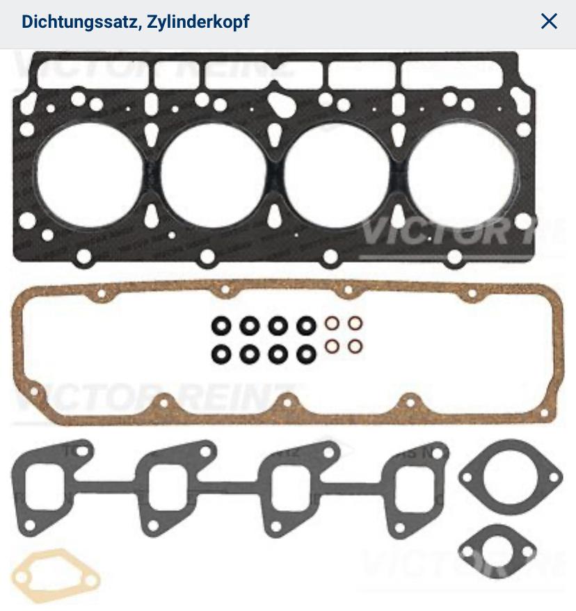 Kit culasse Ford Transit 2500D '83-'91