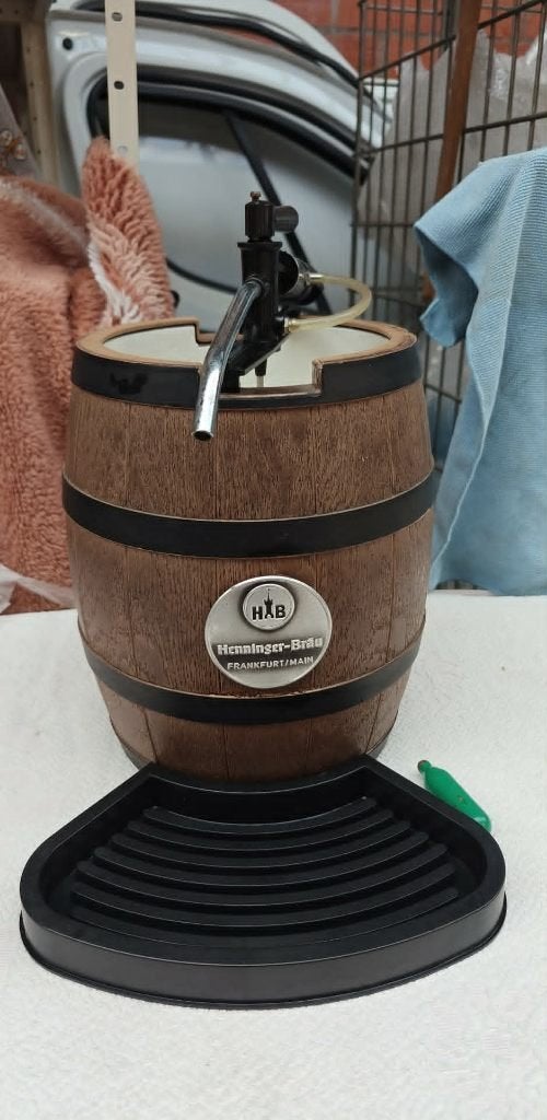 tapinstalatie vintage Henninger-Brau Frankfurt, Ophalen of Verzenden, Zo goed als nieuw, Overige typen, Overige merken