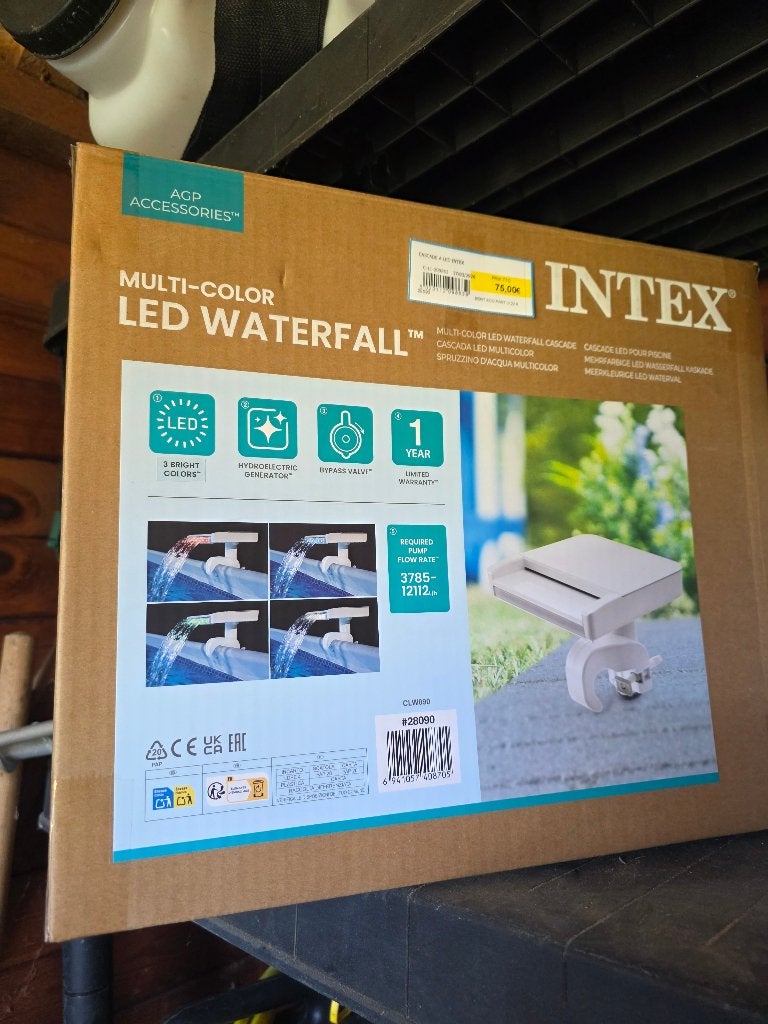 Piscine intex, 300 cm ou plus, Comme neuf, Enlèvement, Rectangulaire