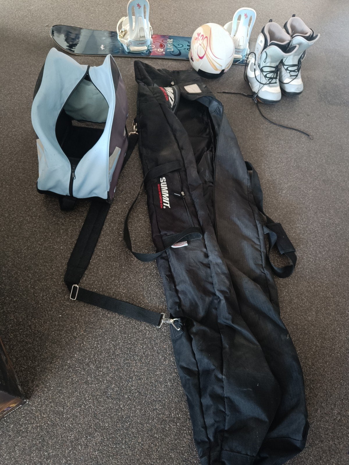 Complete snowboardset, Sport en Fitness, Snowboarden, Ophalen, Schoenen