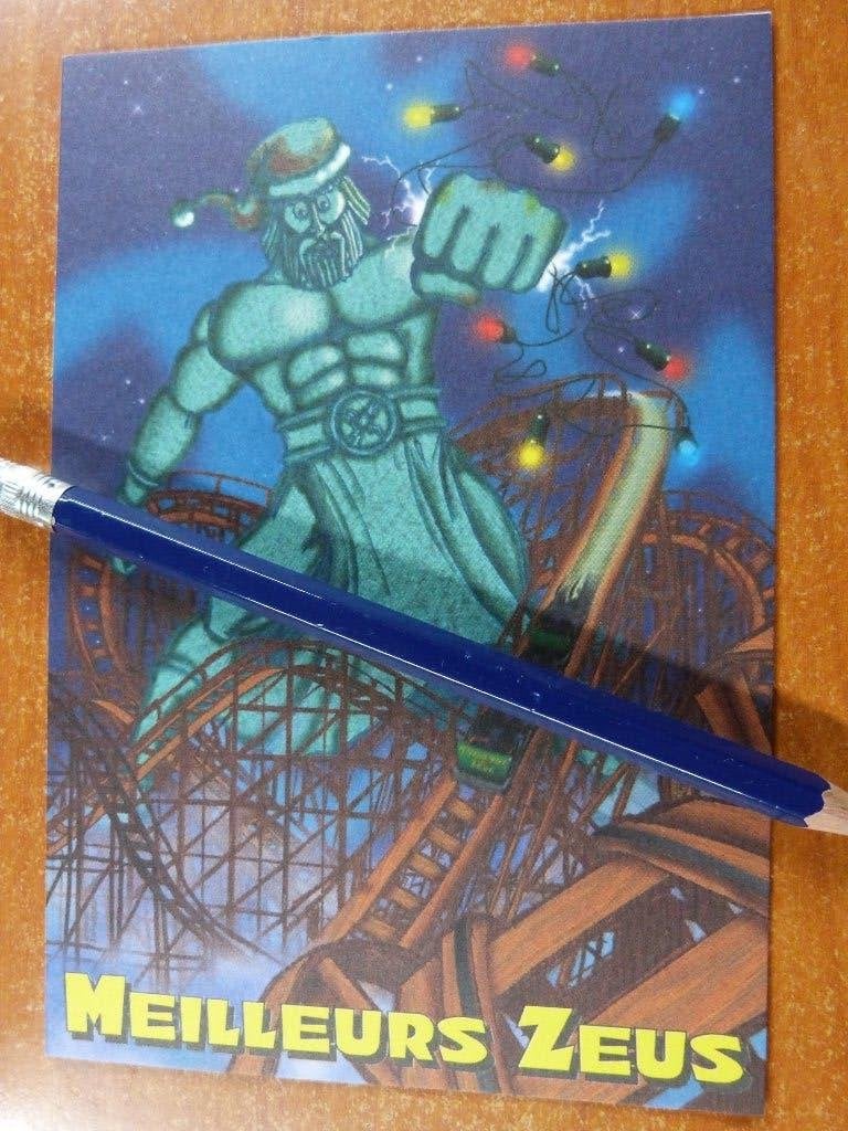 Meilleurs Zeus Tonnerie  Parc ASTERIX Toussaint, Envoi, 1980 à nos jours, Non affranchie