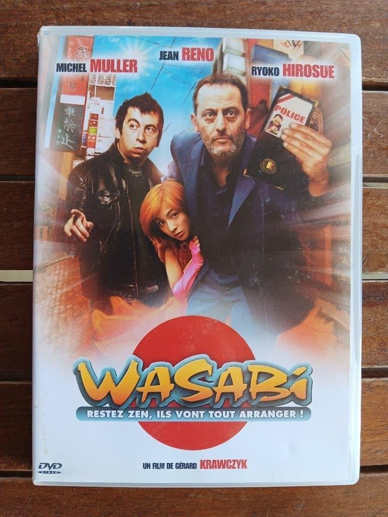 )))  Wasabi  //  Jean Reno  (((, CD & DVD, DVD | Comédie, Comme neuf, Comédie d'action, Tous les âges, Français, Enlèvement ou Envoi