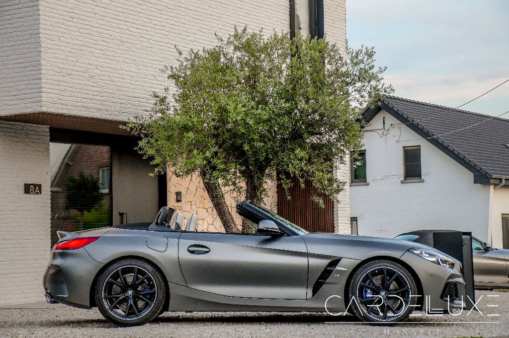 BMW Z4 MSPORT M40i  FROZEN GREY II + OYSTER !!!!, Auto's, BMW, Automaat, Dealer onderhouden, Achterwielaandrijving, Cabriolet