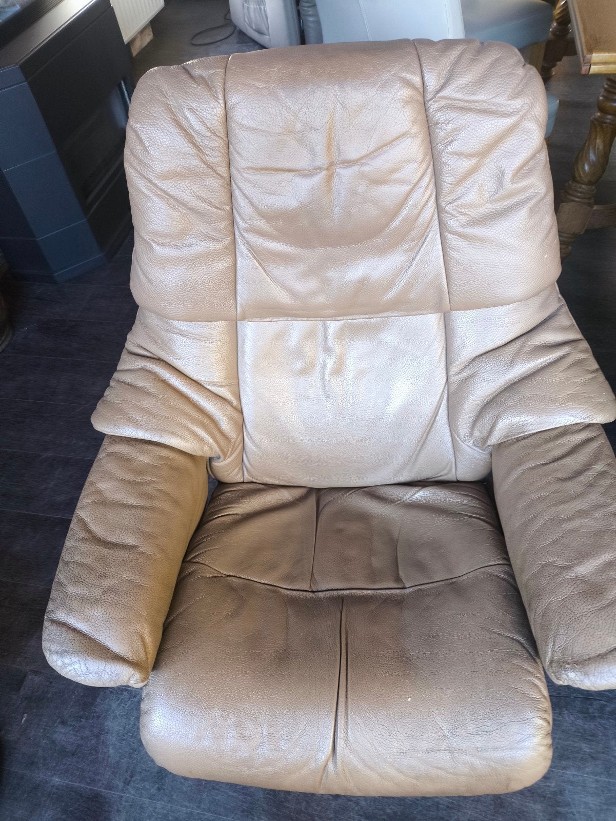 zetel stresless, Ophalen