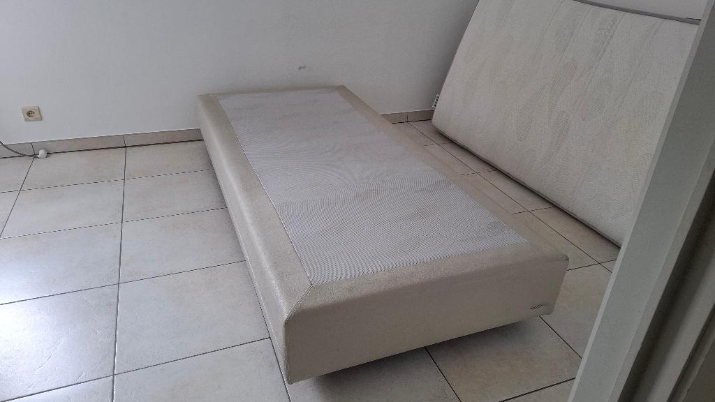boxspring Ergosleep in goede staat, 90 cm, Une personne, Enlèvement, Utilisé