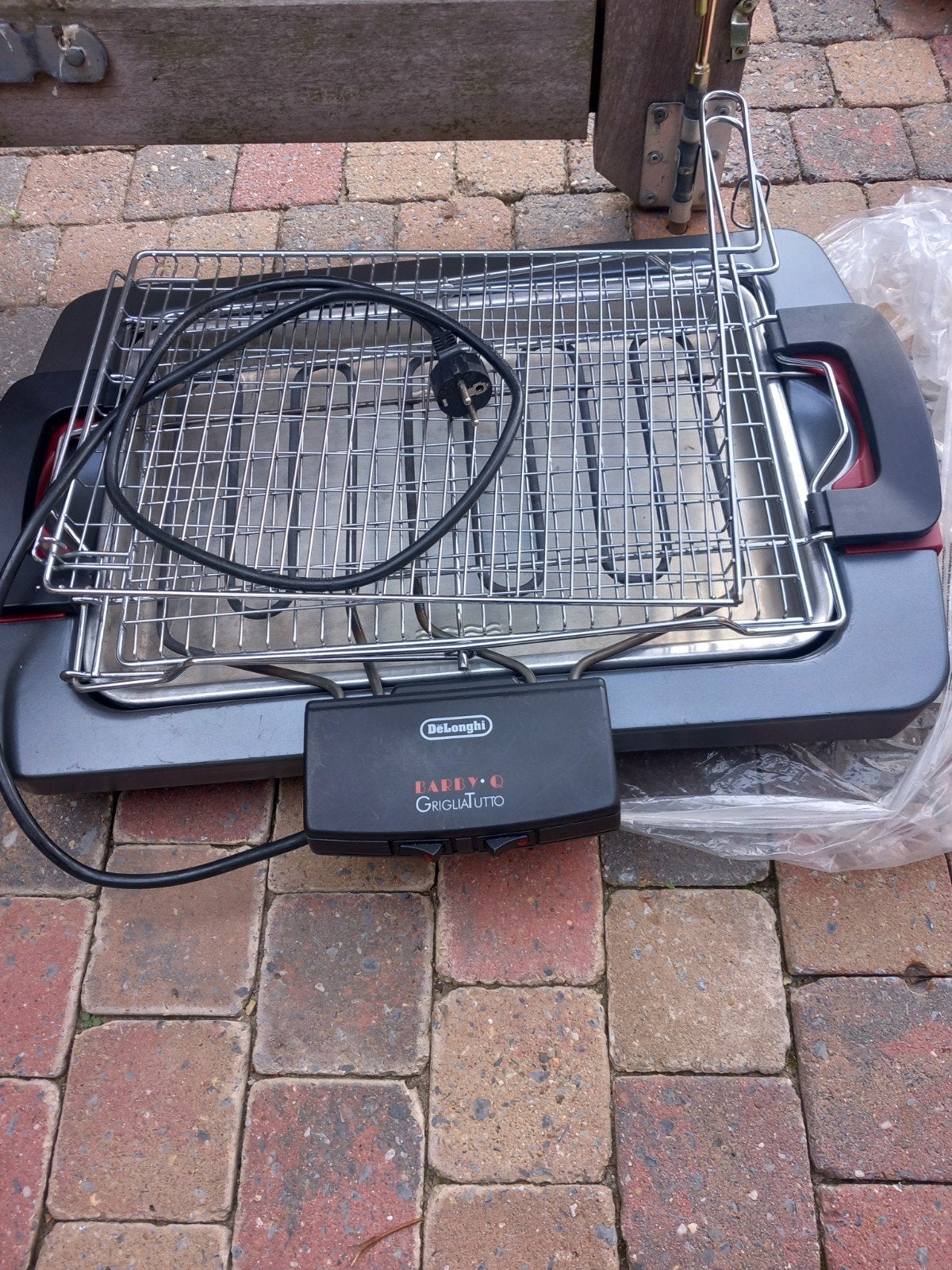 electrische grill/bbq, Ophalen