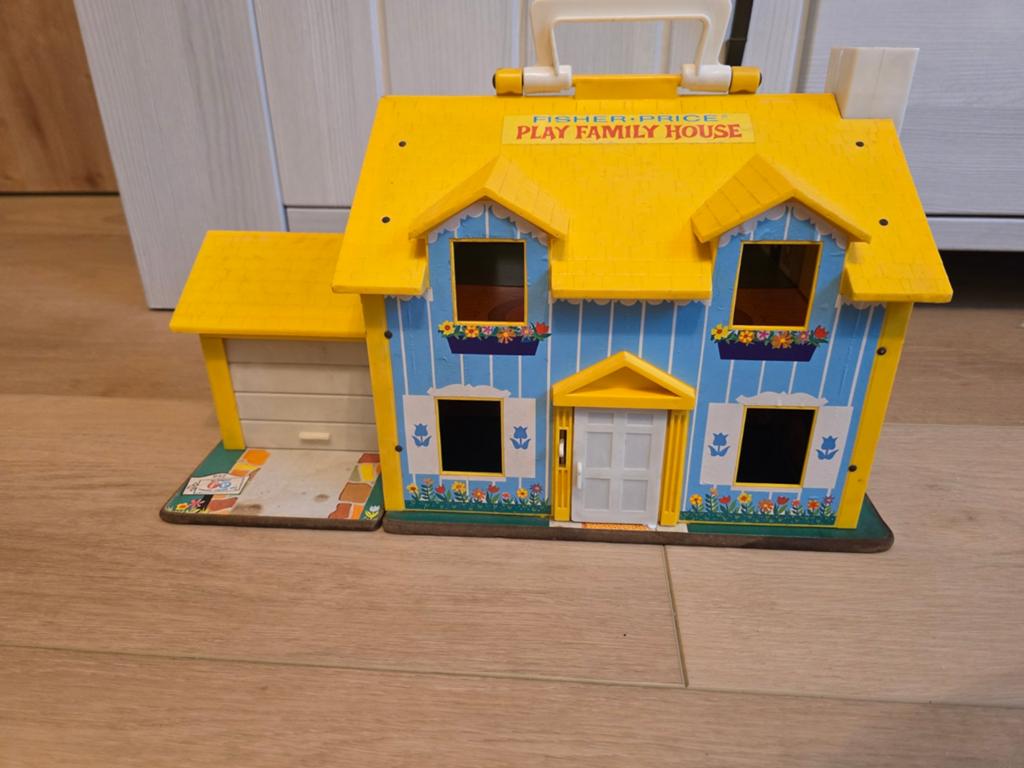 Vintage fisher price huis van 1969, Enlèvement ou Envoi