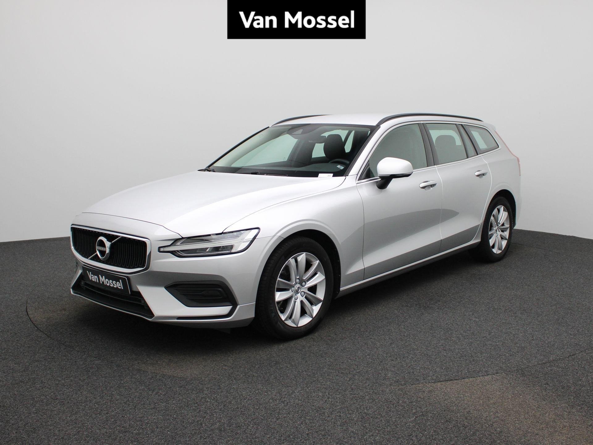 Volvo V60 B3 Geartronic Momentum Pro (automatique), Autos, 144 g/km, Argent ou Gris, 1800 kg, Euro 6