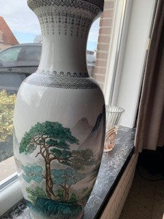 Koppel Chinese Vazen, Antiek en Kunst, Ophalen