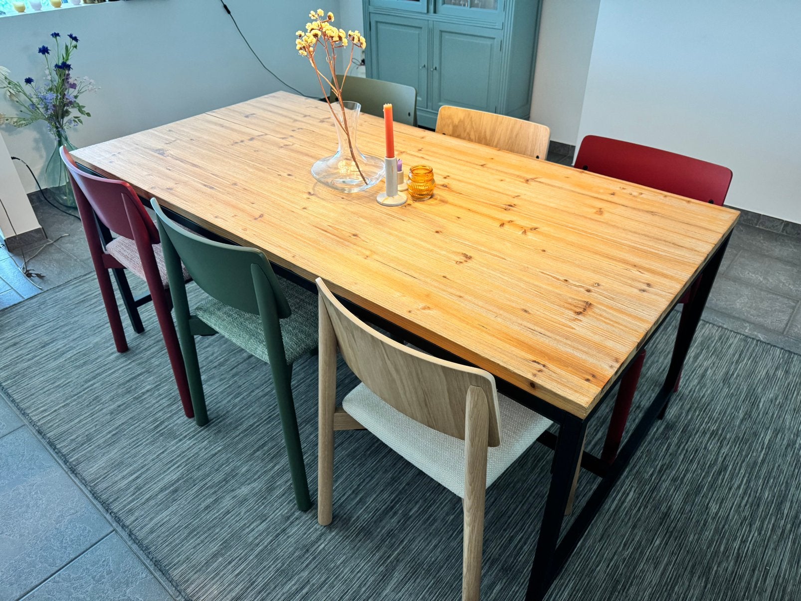 Tafel + salontafel, Ophalen, Zo goed als nieuw