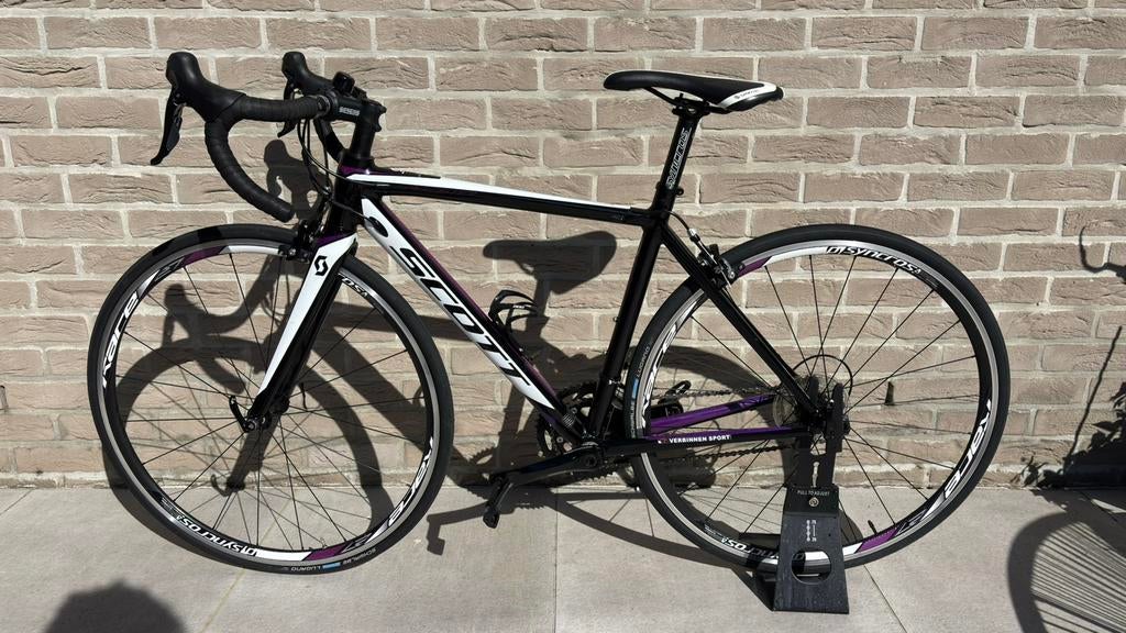 Racefiets Scott Contessa (maat XS), Fietsen en Brommers, Ophalen, Zo goed als nieuw, Aluminium