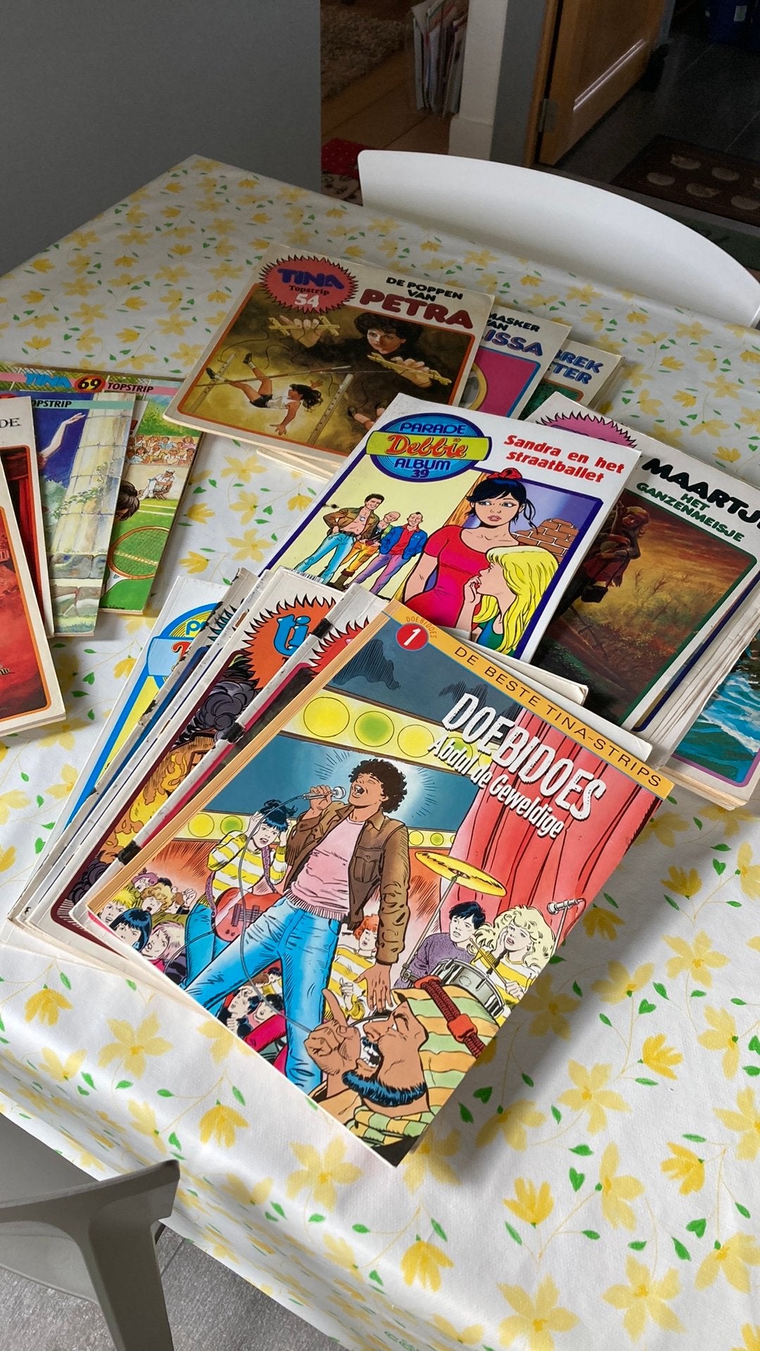 25 Tina strips, Boeken, Ophalen, Gelezen
