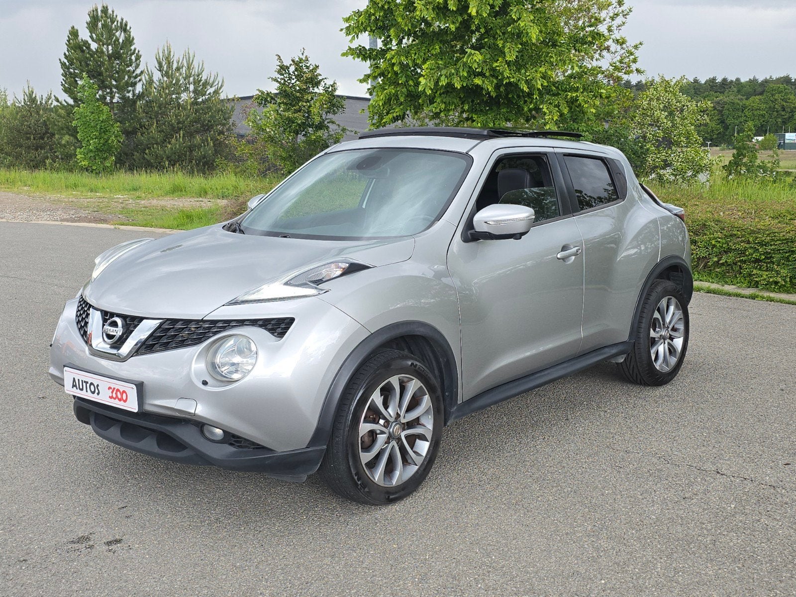 Nissan juke benzine 98.000km/airco/OPENDAK/Navi/garantie, Autos, Cuir, Achat, Entreprise, Boîte manuelle