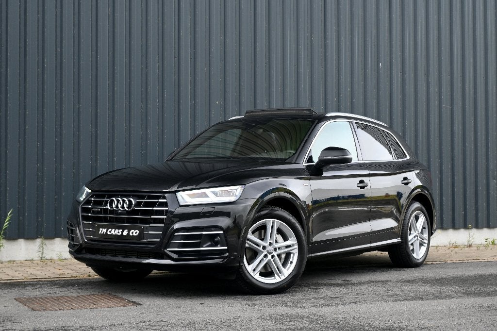 Audi Q5 55TFSIe S-Line Quattro ACC-HUD-DCC-Pano-360Cam-Trekh, Autos, Audi, Achat, 1750 kg, Euro 6, Entreprise