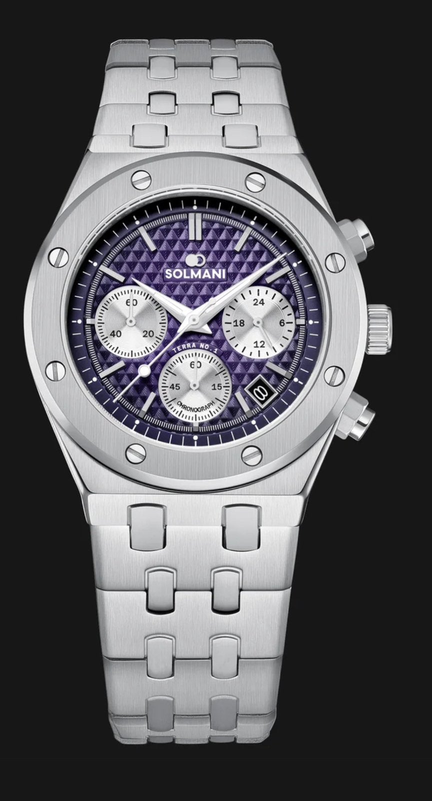 SOLMANI TERRA CHRONO TWV599€! 💯%NIEUW MET CERTIFICAAT, Ophalen of Verzenden, Nieuw