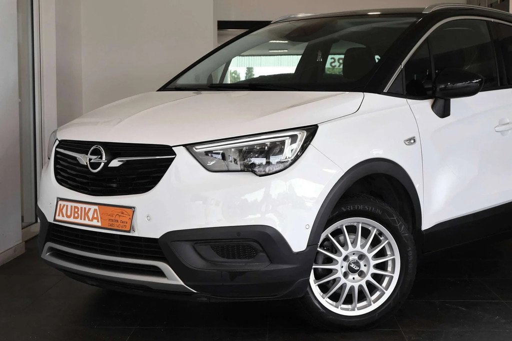 Opel Crossland X Crossland X 1.2 Turbo LED Dodehoek LijnA Na, Autos, Opel, Cuir, Achat, Entreprise, 131 ch