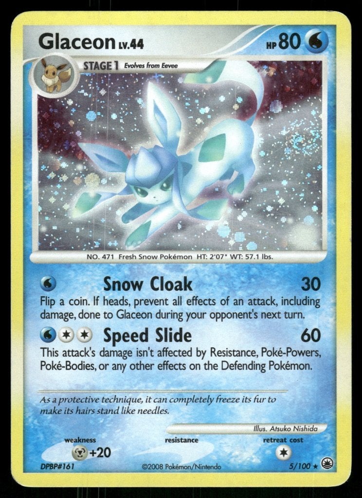 Glaceon 5/100 - Majestic Dawn, Hobby en Vrije tijd, Verzenden, Gebruikt