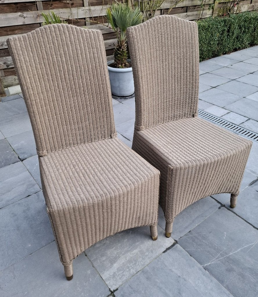 2 rotan stoelen (Vincent Sheppard), Enlèvement, Utilisé, Deux, Landelijk